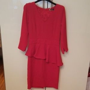 Sinequanone Peplum Midi Dress